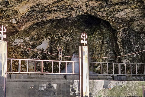 Amarnath Yatra 2025: Shivling at the cave shrine