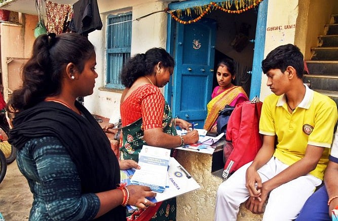 Officials gathering data for caste census  - PTI