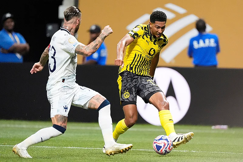 FIFA Club World Cup round of 16 Best Photos: Borussia Dortmund and Monterrey match_Jobe Bellingham