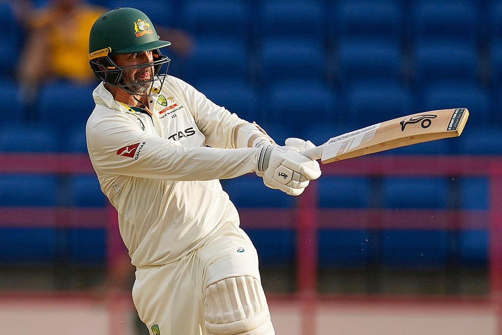 | Photo: AP/Ricardo Mazalan : Australia vs West Indies 2nd Test Day 1