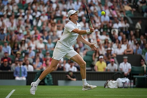 Wimbledon Tennis: Aleksandar Vukic vs Jannik Sinner