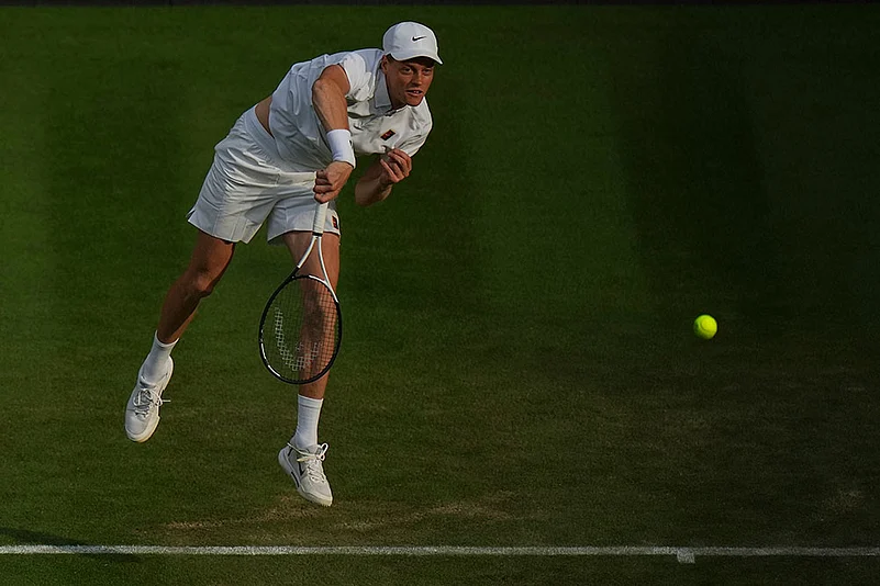 Wimbledon Tennis Championships: Aleksandar Vukic vs Jannik Sinner