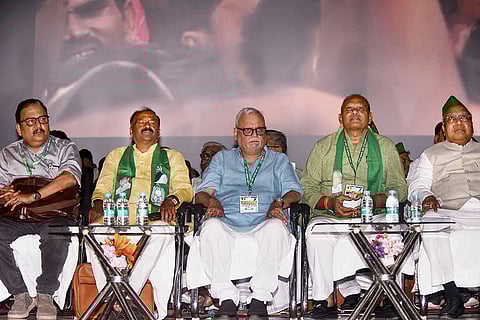 RJD national council meeting in Patna