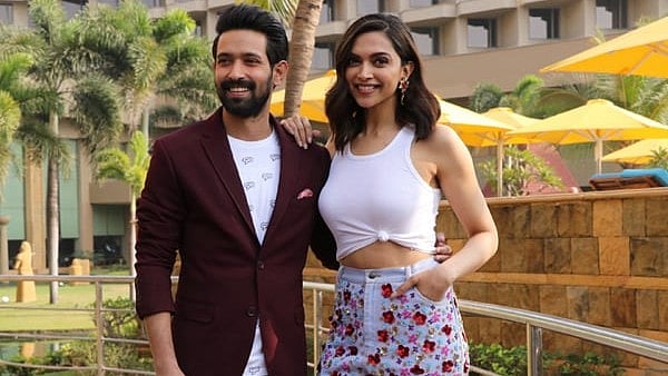 IANS : Vikrant Massey and Deepika Padukone during the promotions of Chhapaak