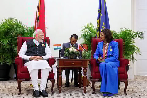 PM Modi in Trinidad and Tobago