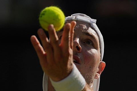 Britain Wimbledon Tennis: Jan-Lennard Struff vs Carlos Alcaraz