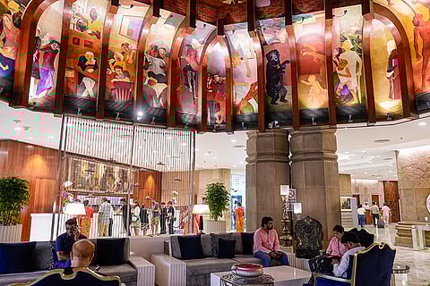 The Great Procession by Krishen Khanna