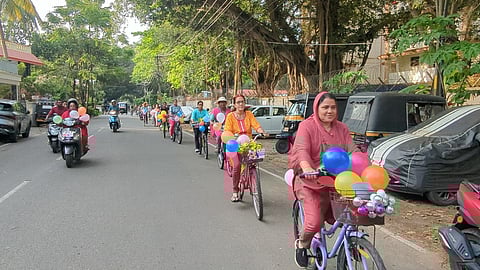 SheCyling - Every Sunday, across Kerala, women now ride under the banner of “Sundays on Cycle,” a campaign by Fit India Movement to promote cycling as a means of regular commute, and fitness.