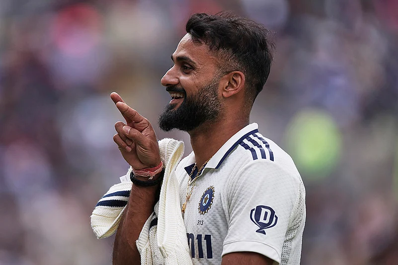 Indias Tour of England, IND vs ENG 2nd test Day 5 in Birmingham_Akash Deep
