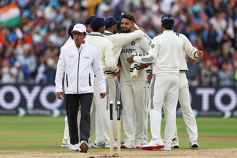 Indias Tour of England, IND vs ENG 2nd test Day 5 in Birmingham_Akash Deep