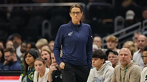 Indiana Fever head coach Stephanie White