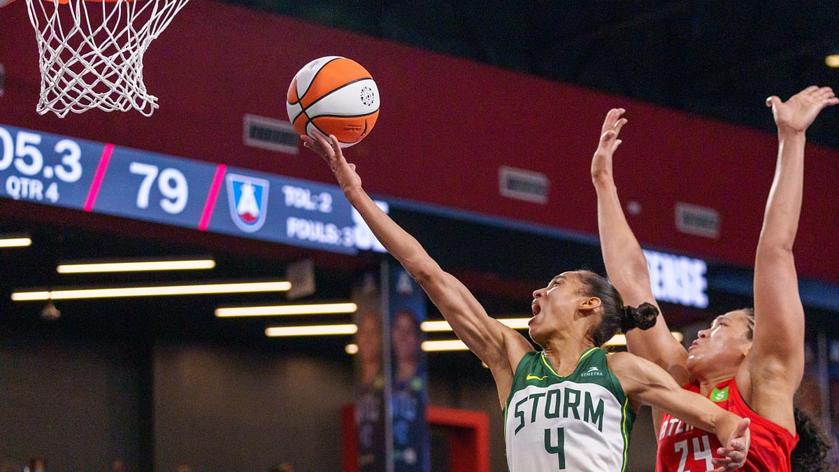 Skylar Diggins of the Seattle Storm is among the reserves selected to the 2025 WNBA All-Star Game. - null
