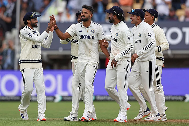 Indias Tour of England, IND vs ENG 2nd test Day 5 in Birmingham_Akash Deep