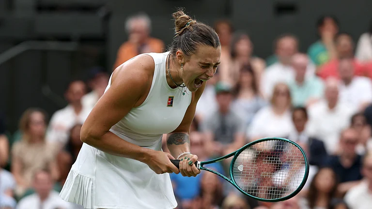 Aryna Sabalenka at Wimbledon - null