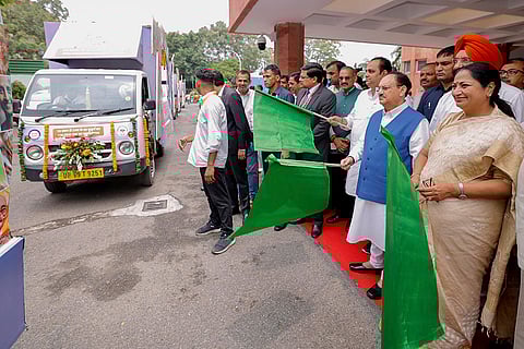 Ayushman Bharat registration vans flagged off in Delhi
