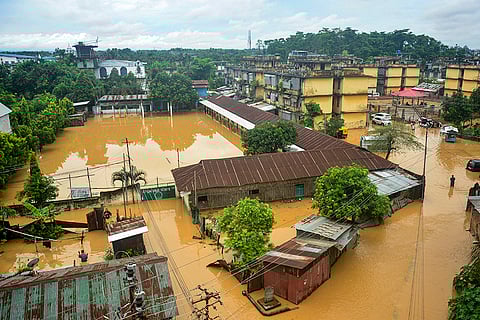 Flood in Dimapur