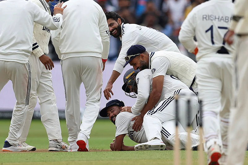 Indias Tour of England, IND vs ENG 2nd test Day 5 in Birmingham_Mohammed Siraj