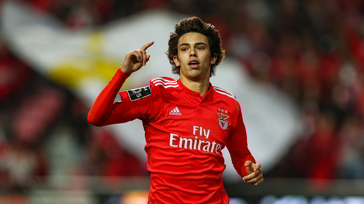 Joao Felix helped Benfica win the Portuguese title in 2018-19