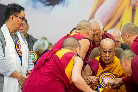 Dalai Lama's 90th birthday celebration at Tsuglagkhang