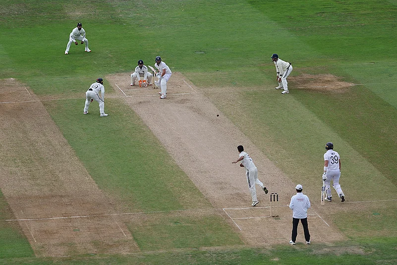 Indias Tour of England, IND vs ENG 2nd test Day 5 in Birmingham_Washington Sundar
