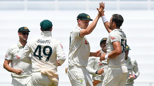 WI Vs AUS, 2nd Test: Mitchell Starc, Nathan Lyon Help Australia Retain Frank Worrell Trophy