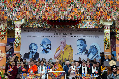 Tibetan spiritual leader the Dalai Lama