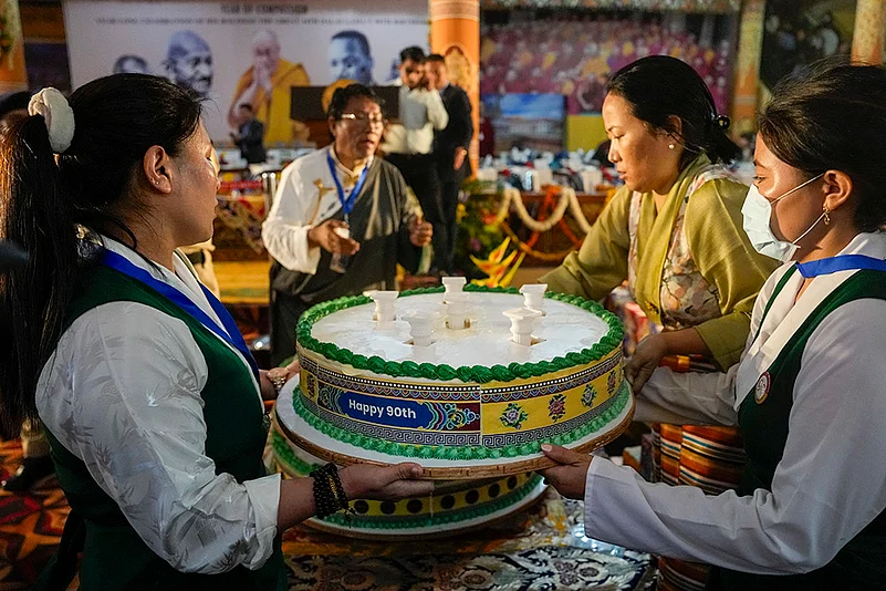 Tibetan spiritual leader the Dalai Lama: Dalai Lama’s 90th birthday