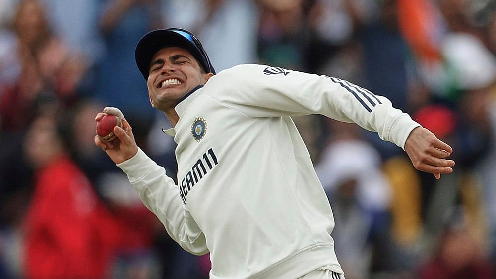 Indias Tour of England, IND vs ENG 2nd test Day 5 in Birmingham_Shubman Gill