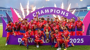 Photo: X | Dubai Capitals : Dubai Capitals won the DP World ILT20 2025 title.