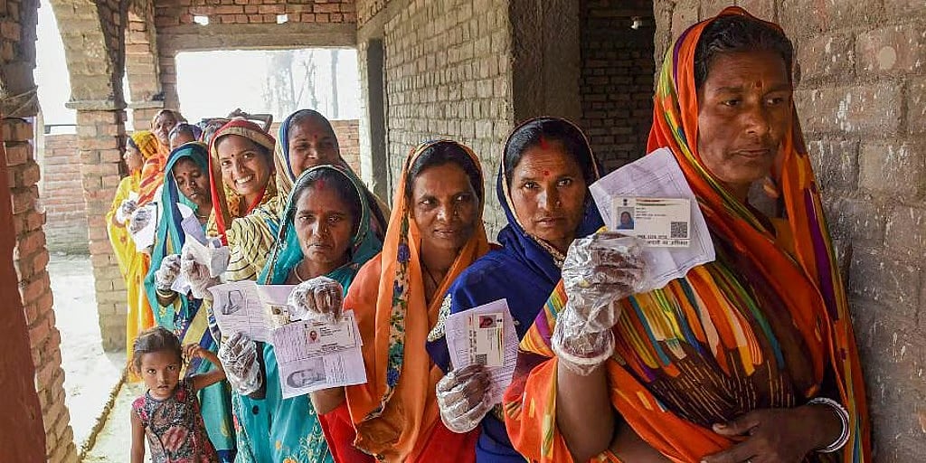 Voting in Bihar - PTI