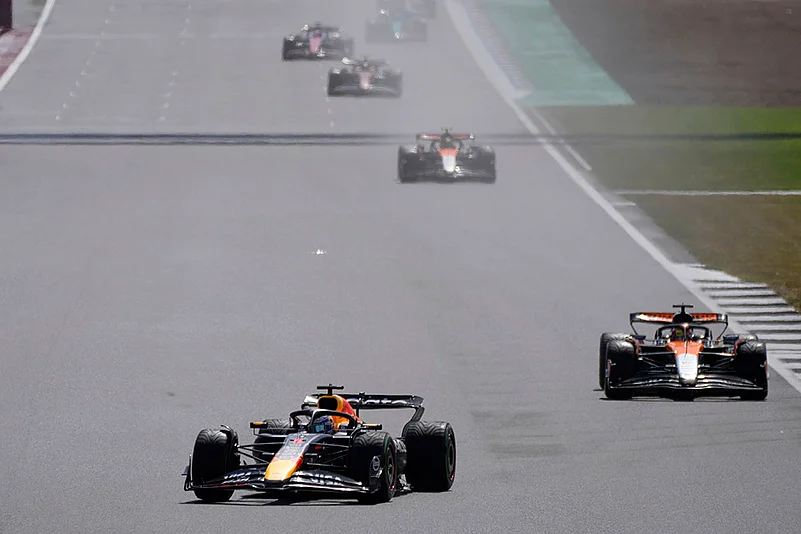 British Formula One Grand Prix race 2025 in Silverstone circuit_Max Verstappen of the Netherlands