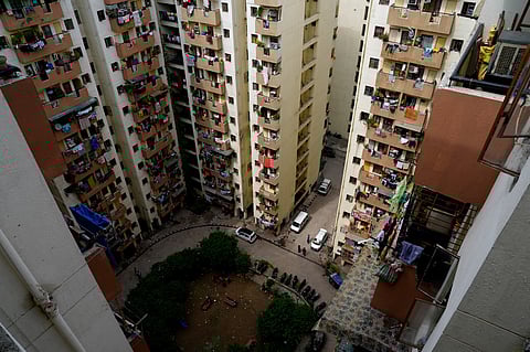 DDA rehoused nearly 1,900 families at Asha Kiran Apartments.