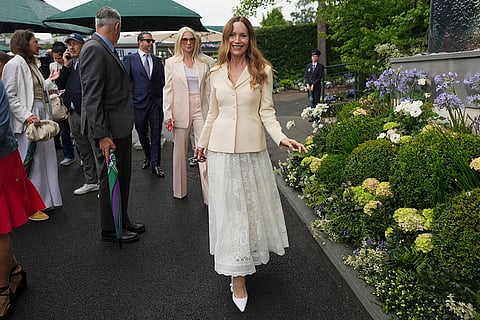 Wimbledon Tennis 2025: Actor Leslie Mann