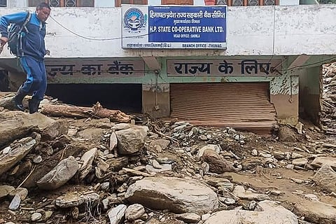 Cloudbursts and flash floods at Seraj valley