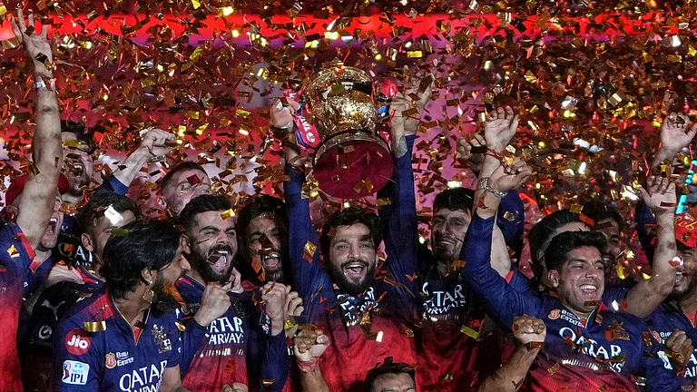 Royal Challengers Bengaluru were crowned Indian Premier League champions for the first time in 2025. - AP