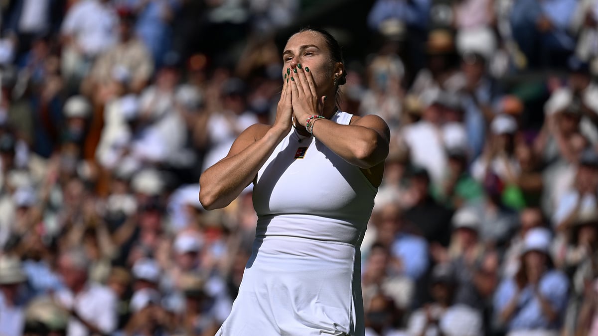 Aryna Sabalenka at Wimbledon