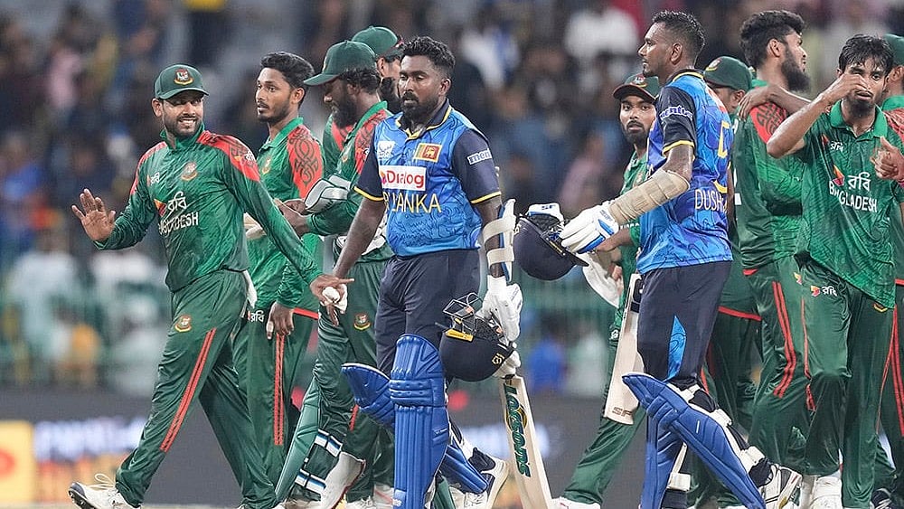 | Photo: AP/Eranga Jayawardena : Sri Lanka Vs Bangladesh 2nd ODI