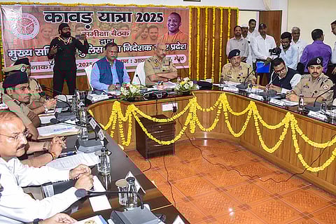 Review meeting for Kanwar Yatra 2025