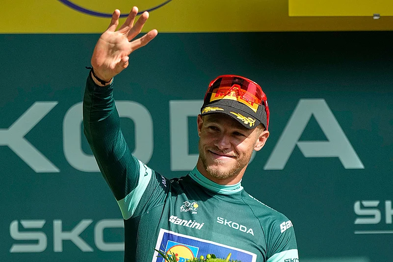 Third stage of the Tour de France 2025 cycling race photos_Jonathan Milan