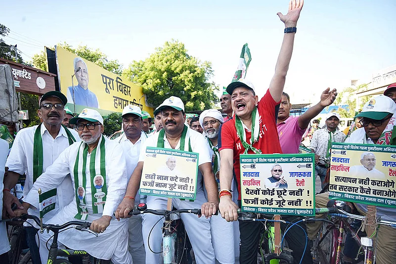 Bicycle rally to raise voter awareness in Bihar
