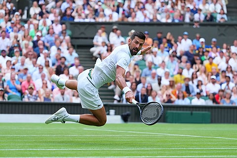 Wimbledon Tennis Novak Djokovic