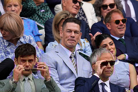 Wimbledon Tennis 2025: Wrestler John Cena
