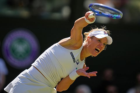 Wimbledon Tennis Championships: Aryna Sabalenka vs Laura Siegemund