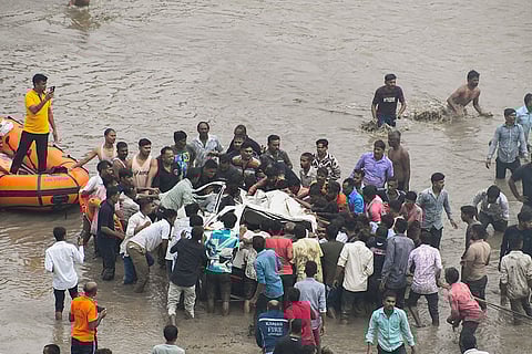 Bridge Collapses In Gujarat