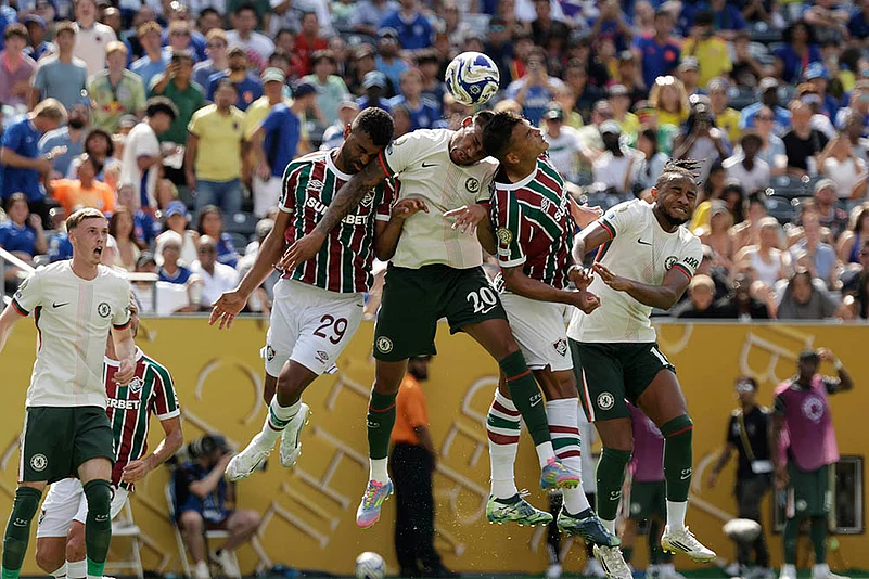 Fifa Club World Cup SF soccer match Fluminense vs Chelsea in New Jersey_Pedro Joao