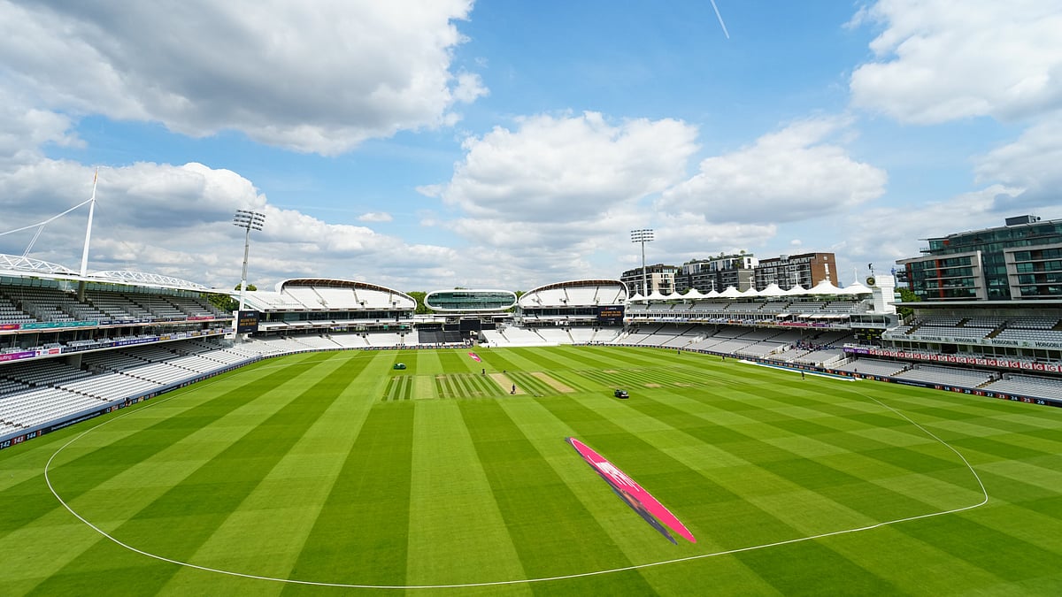 X/@Homeofcricket : Lord's cricket ground in London.