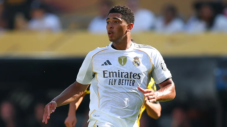 Real Madrid's Jude Bellingham in action at the FIFA Club World Cup 2025. - File
