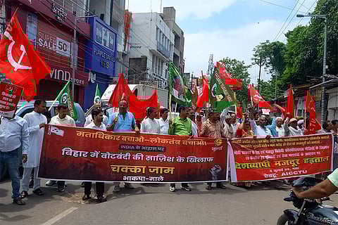 Bihar bandh against Special Intensive Revision