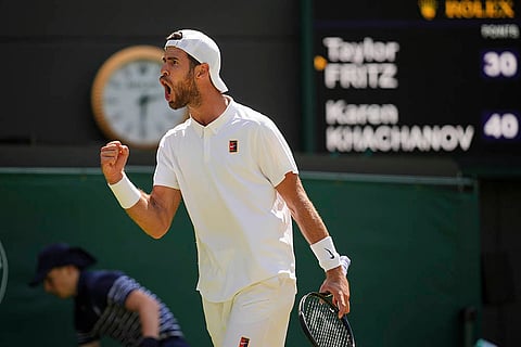 Wimbledon 2025 Quarterfinal: Taylor Fritz Vs Karen Khachanov