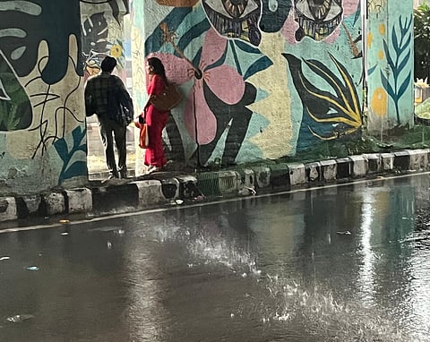 Underpass in Delhi |